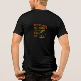 Meine Flügelbewegungen got Tri-Blend Shirt