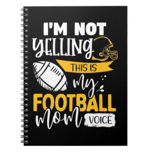Meine Football-Mama Notizblock
