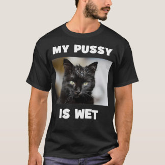 Meine Fotze ist eine weiße, weiche, doppelte Enten T-Shirt