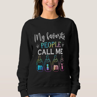 Meine Fovorite-Leute nennen mich Mimi, lustiges De Sweatshirt