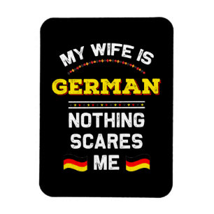 Meine Frau ist Deutsche Deutsche Republik Deutschl Magnet