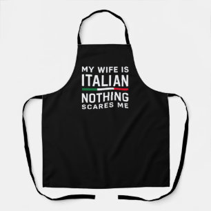 Meine Frau ist Italienerin, Nichts schreckt mich a Schürze