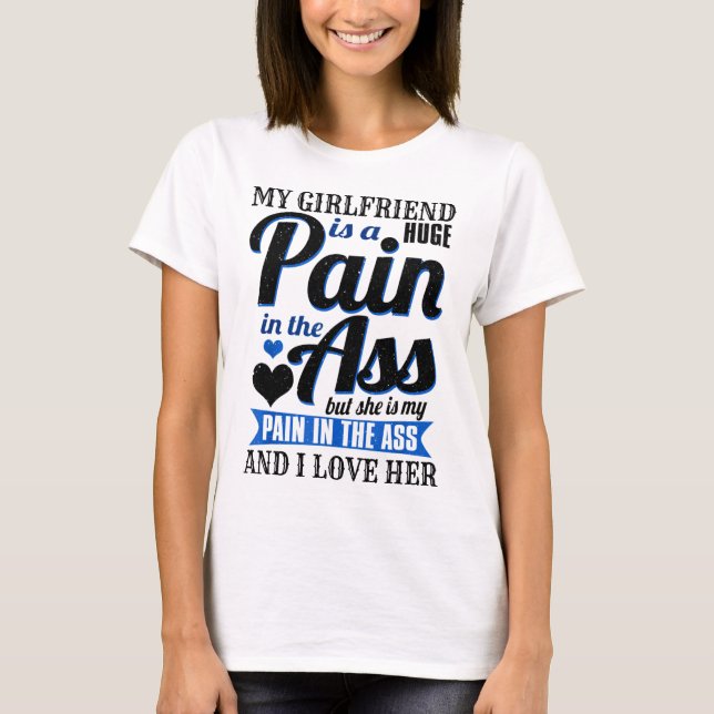 Meine Freundin hat große Schmerzen, die ich ihr Li T-Shirt (Vorderseite)