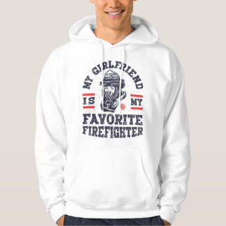 Meine Freundin ist meine Lieblingsfeuerwehrfrau Lu Hoodie