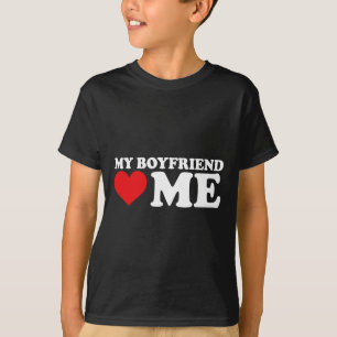 Meine Freundin Liebe Ich höre meinen Freund Bf Val T-Shirt