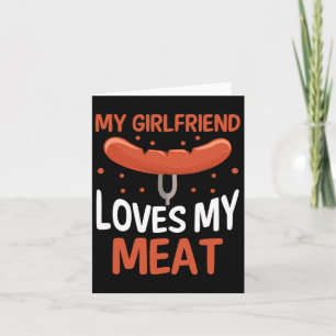 Meine Freundin liebt mein Fleisch Karte
