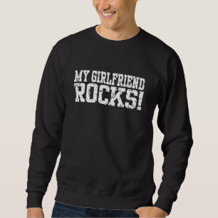 Meine Freundin Rocks Sweatshirt