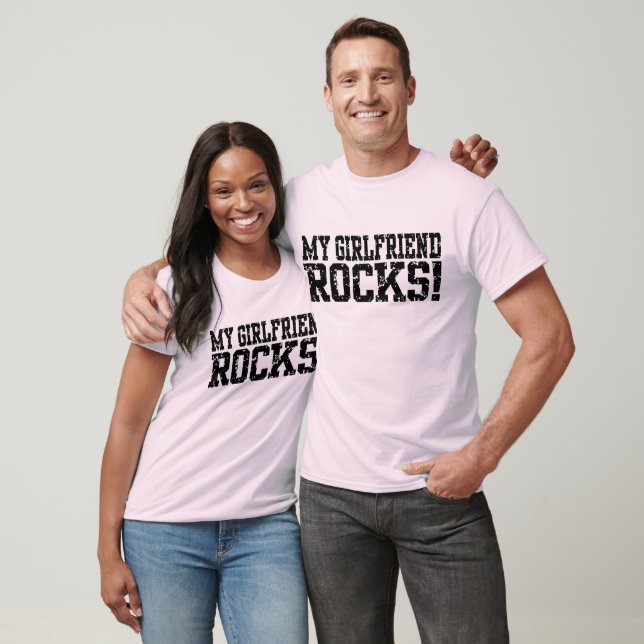 Meine Freundin Rocks T-Shirt (Unisex)