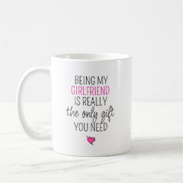 Meine Freundin zu sein ist das einzige Geschenk, d Kaffeetasse