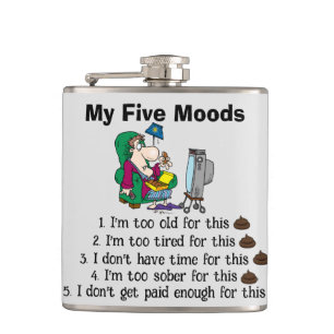 Meine Fünf-Modes-Flasche Flachmann