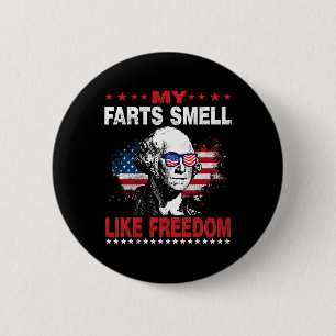 Meine Fürze Riechen Wie Freiheit 4. Juli Für Patri Button