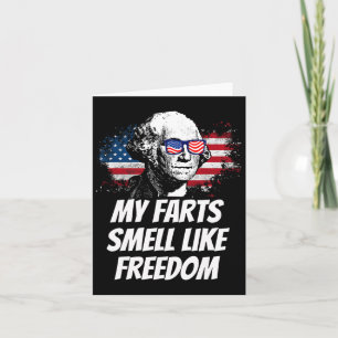 Meine Furzen riechen wie Freedom Funny Funny 4. Ju Karte