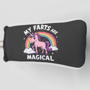 Meine Furzen sind zauberhafter, sonniger Regenboge Golf Headcover