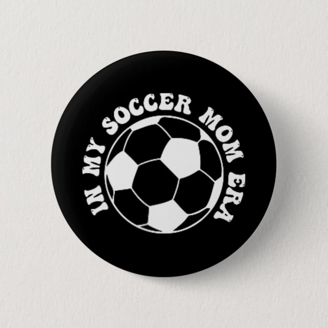 Meine Fußball-Mama Button (Vorderseite)