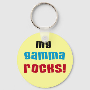 Meine Gamma Rocks T - Shirt und Geschenke Schlüsselanhänger