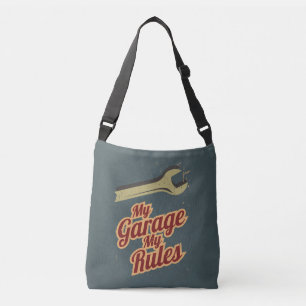 Meine Garage meine Regeln Tragetaschen Mit Langen Trägern