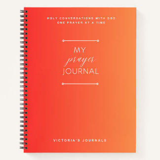 Meine Gebetszeitung Notizbuch