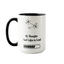 Meine Gedanken benötigen Kaffee zum Laden – Lustig