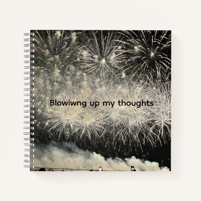 Meine Gedanken explodieren Tagebuch (Vorderseite)