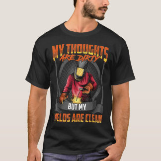 Meine Gedanken sind schmutzig, aber meine Welten s T-Shirt