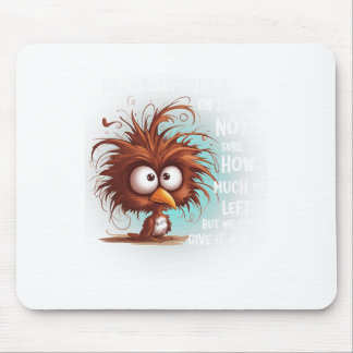 Meine Geduld ist wie eine Geschenkkarte, nicht sic Mousepad