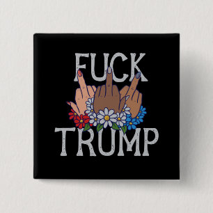 Meine Gefühle zu Donald Trump United stehen wir au Button