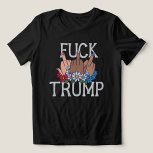 Meine Gefühle zu Donald Trump United stehen wir au Tri-Blend Shirt