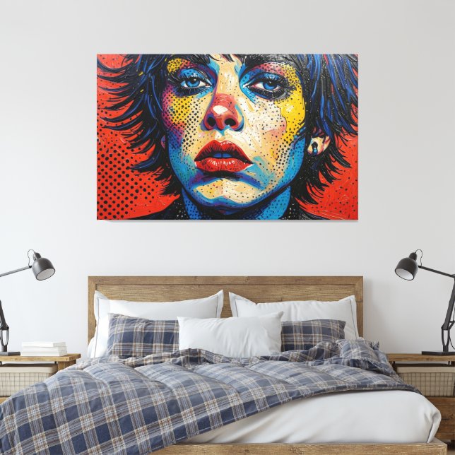 MEINE GENERATION 21 LEINWANDDRUCK (Insitu (Schlafzimmer))