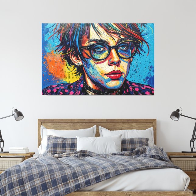MEINE GENERATION 27 LEINWANDDRUCK (Insitu (Schlafzimmer))