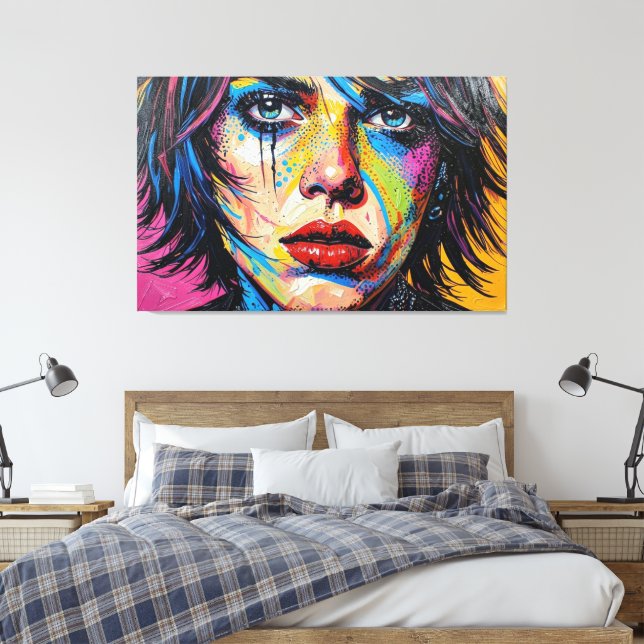 MEINE GENERATION 29 LEINWANDDRUCK (Insitu (Schlafzimmer))