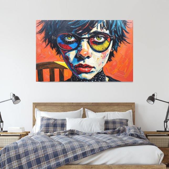 MEINE GENERATION 7 LEINWANDDRUCK (Insitu (Schlafzimmer))