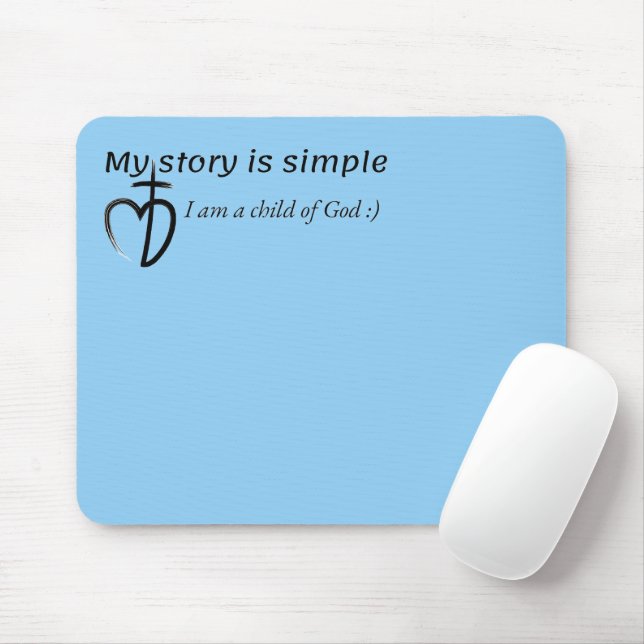 Meine Geschichte ist einfach Mousepad (Mit Mouse)