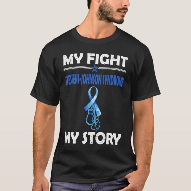 Meine Geschichte Kampf gegen STEVENS JOHNSON SYNDR T-Shirt (Vorderseite)