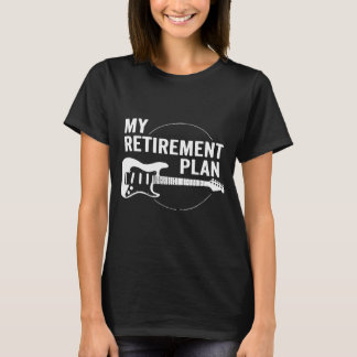 Meine Gitarrenmusiker im Rentenplan T-Shirt