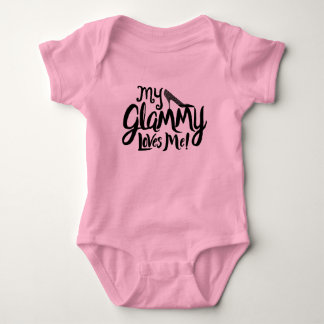 Meine Glammy Lieben ich Baby-Kleidung Baby Strampler