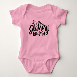 Meine Glammy Lieben ich! Baby Strampler