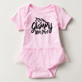 Meine Glammy Lieben ich! Baby Strampler