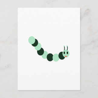 Meine glückliche Raupe Postkarte