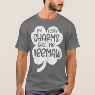 Meine glücklichen Charme nennen mich Meemaw St Pat T-Shirt