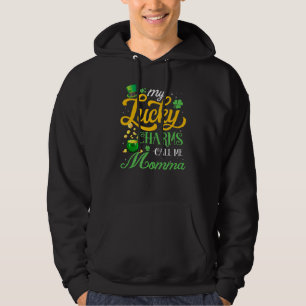 Meine glücklichen Charme nennen mich Momma Happy S Hoodie