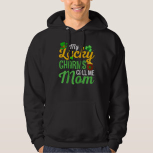 Meine Glücksbringer nennen mich Mama Happy S Hoodie