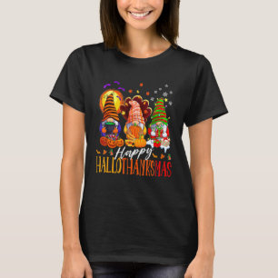 Meine Gnomies Frohes Hallothanksmas Süße Gnome Fam T-Shirt