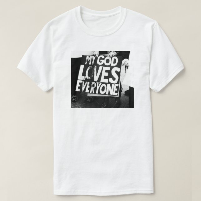 MEINE GOTT-LIEBE JEDE GLEICHSTELLUNG T-Shirt (Design vorne)