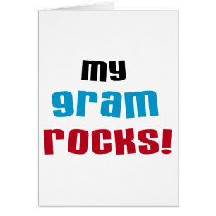 Meine Gram Rocks T - Shirt und Geschenke