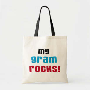 Meine Gram Rocks T - Shirt und Geschenke Tragetasche