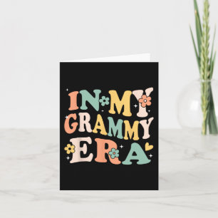 Meine Grammy Era Funny Sarcastic Groovy Retro Mütt Karte