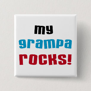 Meine Grampa Rocks T Shirts und Geschenke Button