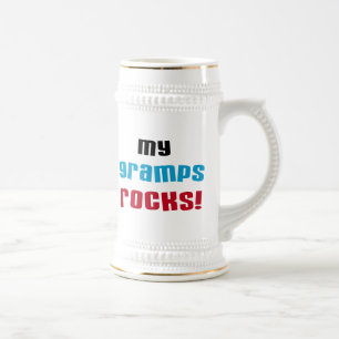 Meine Grampen Rocks T - Shirt und Geschenke Bierglas