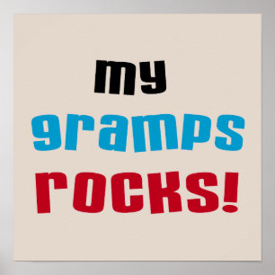 Meine Grampen Rocks T - Shirt und Geschenke Poster