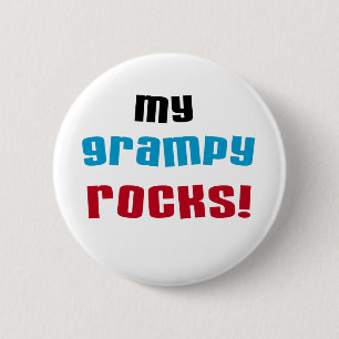 Meine Grampy Rocks T Shirts und Geschenke Button